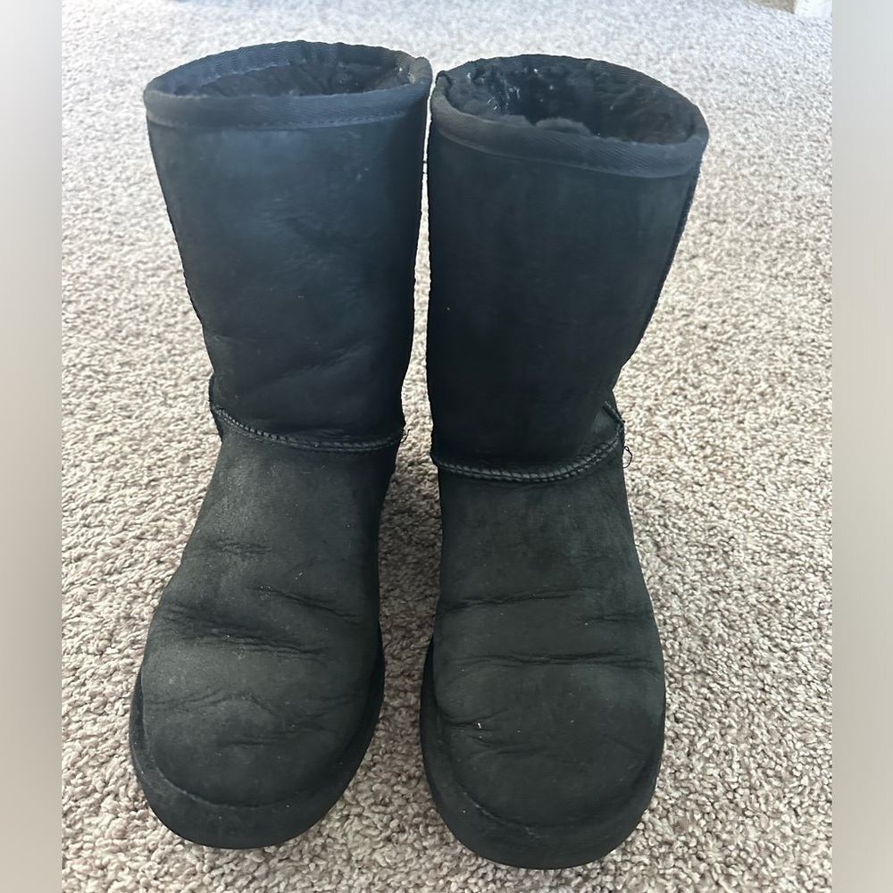 Black UGGs, size 8
